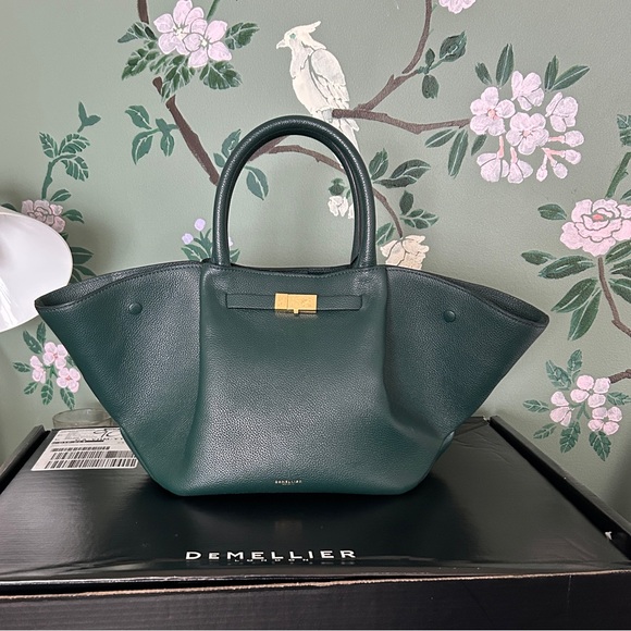 DeMellier Handbags - Demellier - new york - green, midi size